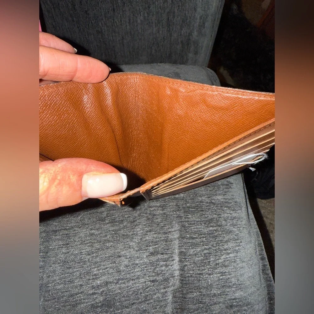 Authentic Rare Louis Vuitton‎ vintage men’s Brown Monogram card/wallet clean EUC - Picture 9 of 16